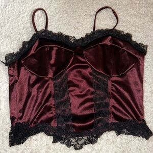 Corset crop top